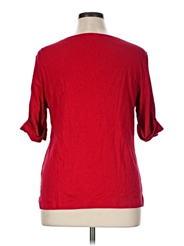 Style&Co 3/4 Sleeve T-Shirt (view 2)