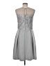 Studio One 100% Polyester Gray Cocktail Dress Size 8 - photo 2