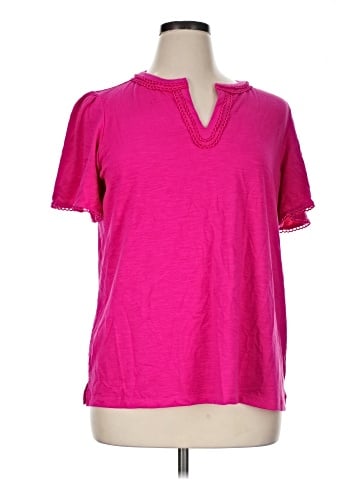Jones New York Signature Short Sleeve T-Shirt (view 1)