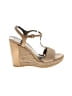 Stuart Weitzman Tan Wedges Size 8 - photo 1