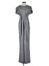 Calvin Klein Houndstooth Gray Jumpsuit Size 8 - photo 1