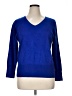 JM Collection Blue Pullover Sweater Size 0X - photo 1