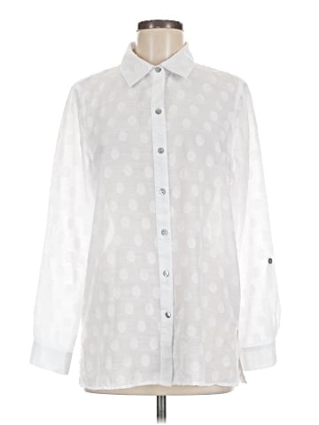 MULTIPLES 3/4 Sleeve Blouse (view 1)