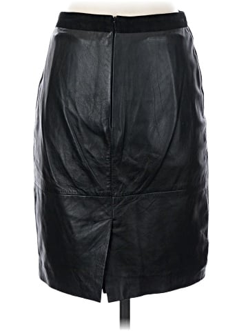 MNG Faux Leather Skirt (view 2)