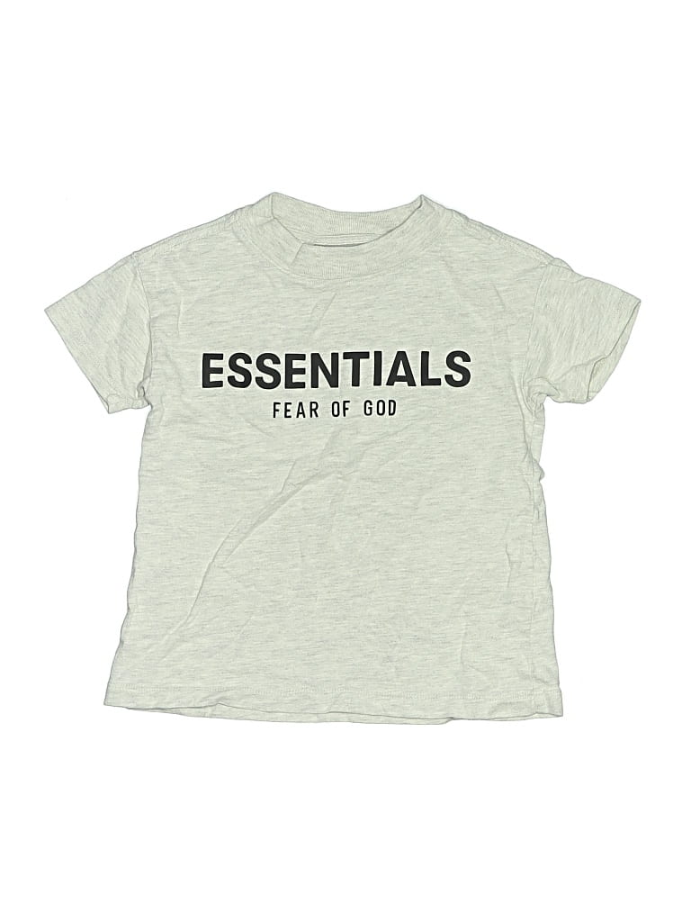 Pre-owned Essentials Kids' Short Sleeve T-shirt In Gray