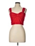 Midnight Sky Red Sleeveless Top Size L - photo 1