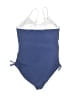 Unbranded Solid Blue One Piece Swimsuit Size 11 - 12 - photo 2