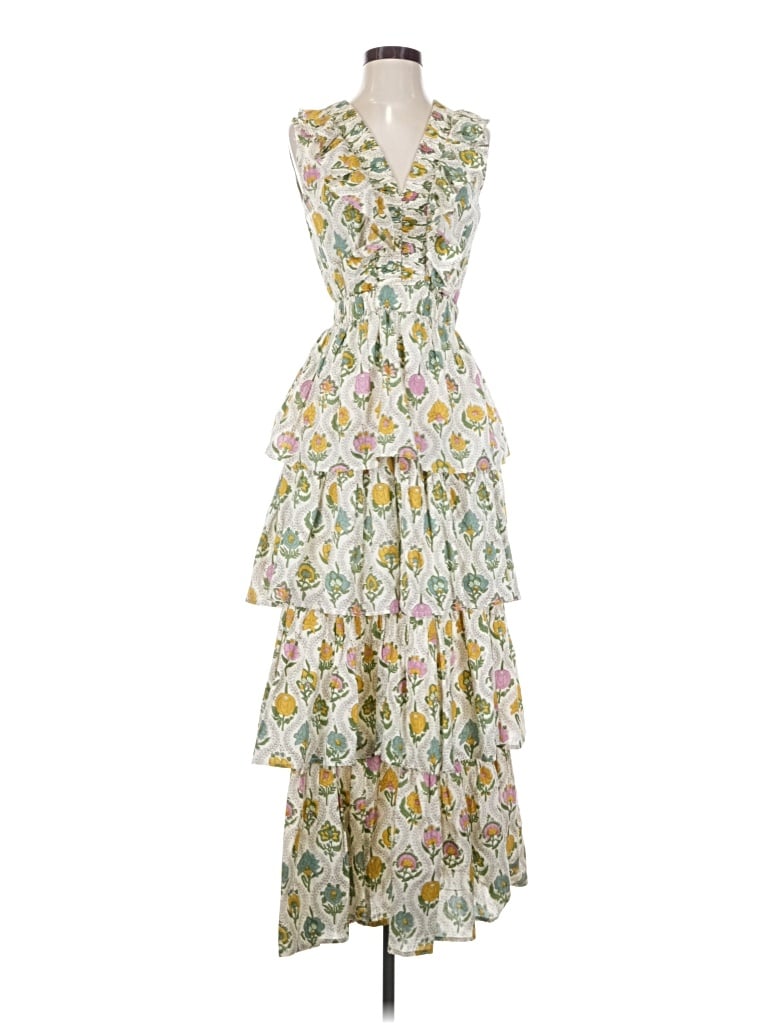 Pre-owned Anna Cate Casual Dress In Green
