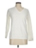 Tommy Hilfiger 100% Cotton Ivory Pullover Sweater Size M - photo 1
