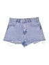 Zara Blue Denim Shorts Size 8 - photo 1