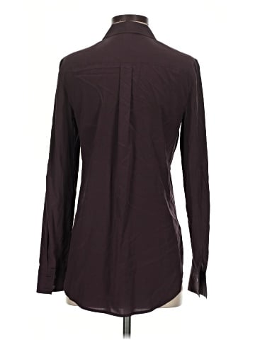 Ann Taylor Long Sleeve Silk Top (view 2)