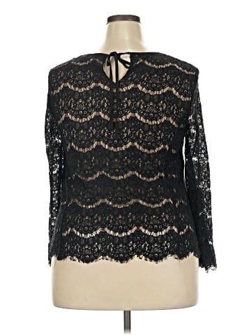 Rose + Olive 3/4 Sleeve Top (view 2)