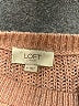 Ann Taylor LOFT Outlet Tweed Pink Pullover Sweater Size M - photo 7