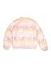 H&M 100% Polyester Metallic Gold Pink Jacket Size 8 - photo 2
