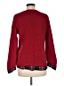 Talbots Outlet 100% Cotton Plaid Red Pullover Sweater Size M - photo 2