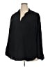 Torrid Black 3/4 Sleeve Blouse Size 2X Plus (2) - photo 1