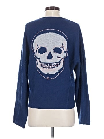 Skull Cashmere Cashmere Pullover Sweater (view 2)