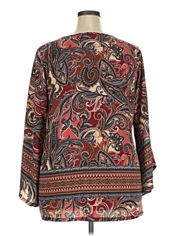 New Directions 3/4 Sleeve Blouse (view 2)