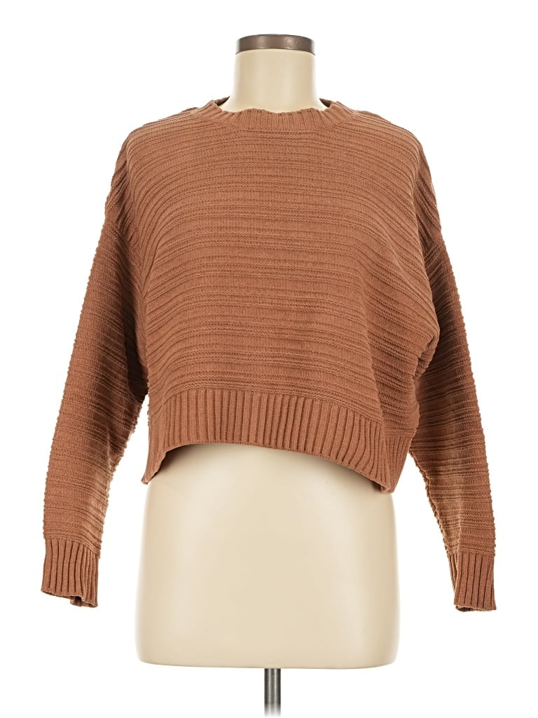 Pre-owned Billabong Pullover Sweater In Brown