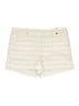 Ann Taylor LOFT Plaid Ivory Shorts Size 14 - photo 1
