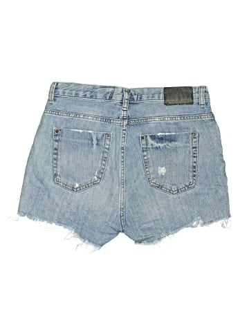 Zara Basic Denim Shorts (view 2)