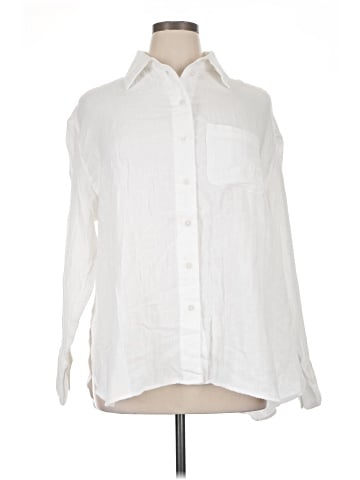 Lane Bryant Long Sleeve Button-Down Shirt (view 1)