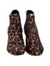 Anne Klein Animal Print Brown Ankle Boots Size 9 - photo 2