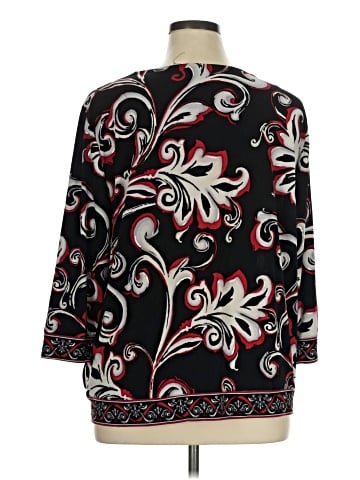 Alfred Dunner 3/4 Sleeve Blouse (view 2)