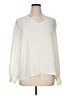 Worthington 100% Polyester Ivory Long Sleeve Blouse Size XL - photo 1