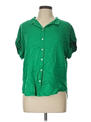 Per Se Short Sleeve Blouse (view 1)