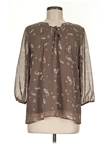 St. John's Bay 3/4 Sleeve Blouse (view 1)