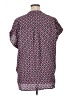 Lane Bryant 100% Polyester Polka Dots Pink Short Sleeve Blouse Size 14 - 16 Plus - photo 2