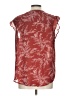Fun2Fun 100% Polyester Red Sleeveless Blouse Size L - photo 2