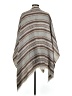American Eagle Outfitters 100% Polyester Brown Poncho One size - photo 2