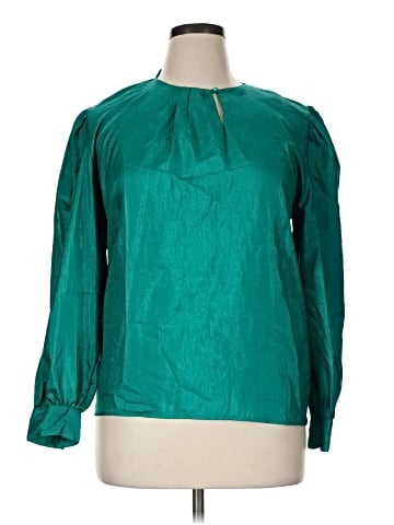 BEDFORD FAIR lifestyles Long Sleeve Blouse (view 1)