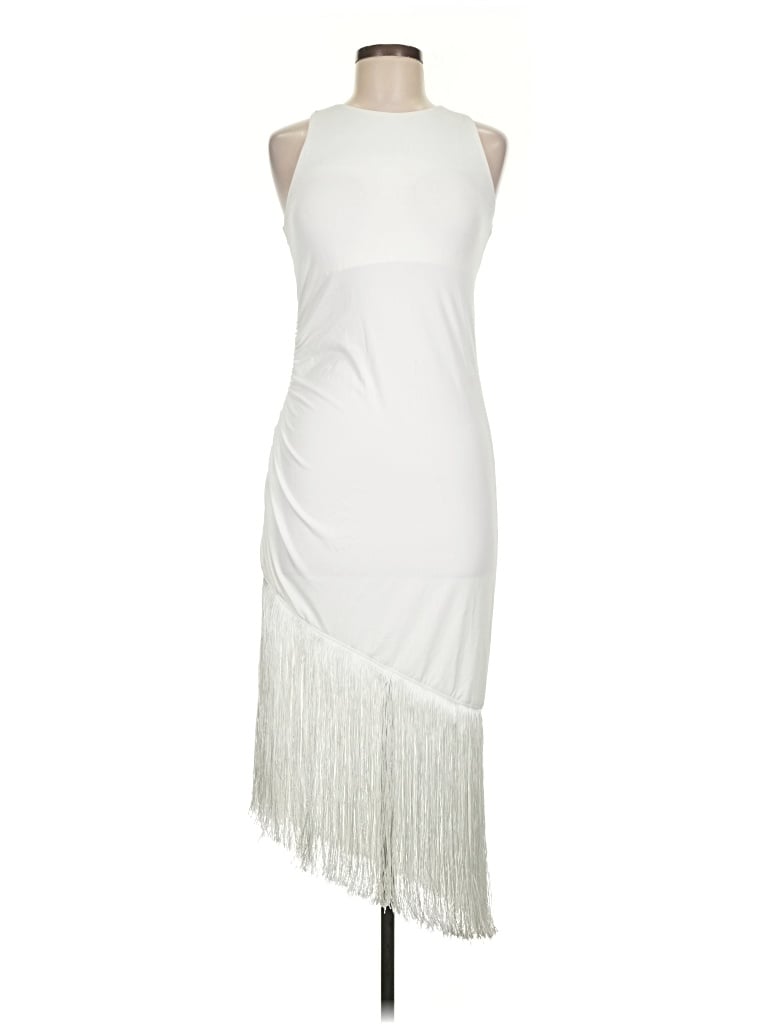 Pre-owned Halara Cocktail Dress In Ivory