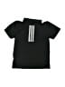 Adidas 100% Polyester Black Short Sleeve Polo Size 8 - photo 2
