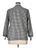 Vineyard Vines Checkered-gingham Gray 3/4 Sleeve Blouse Size XL - photo 2