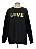 MICHAEL Michael Kors Hearts Black Sweatshirt Size L - photo 1