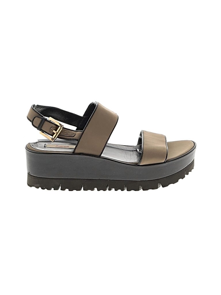 Pre-owned Jucca Sandals In Tan