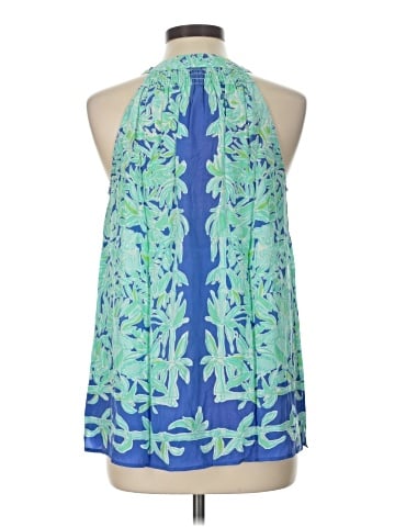 Lilly Pulitzer Sleeveless Silk Top (view 2)