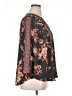 Maurices 100% Polyester Floral Gray 3/4 Sleeve Blouse Size 16 (1) - photo 4