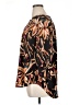 Maurices 100% Polyester Floral Brown 3/4 Sleeve Blouse Size 16 (1) - photo 5