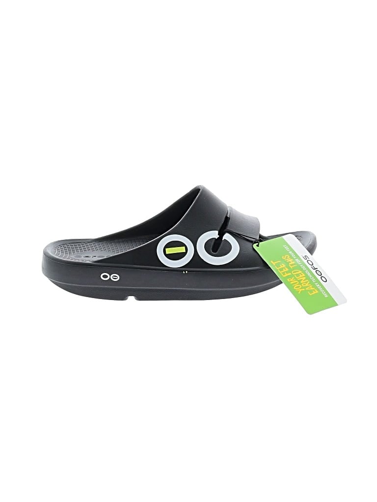 Oofos Sandals In Black