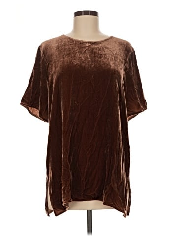 Eileen Fisher Short Sleeve Blouse (view 1)