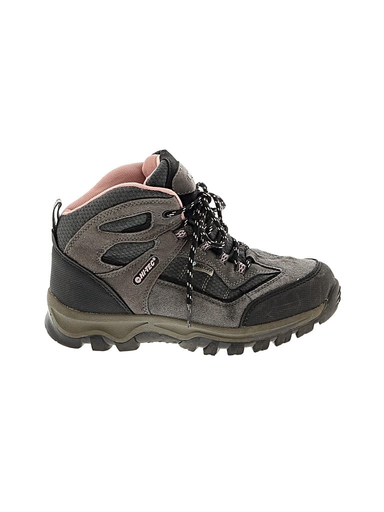 Pre-owned Hi-tec Ankle Boots In Gray