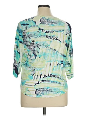 Chico's 3/4 Sleeve T-Shirt (view 2)
