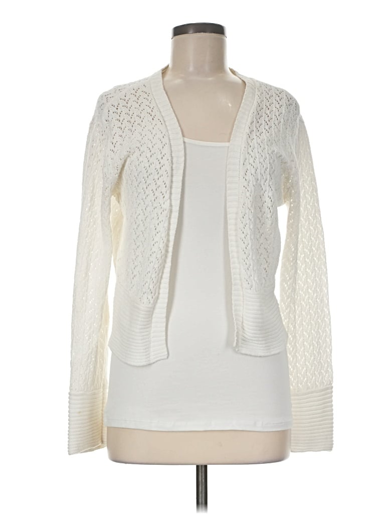 Pre-owned Z Supply Cardigan Sweater In Ivory