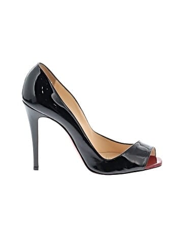 Christian Louboutin D'Orsay Peep Toe125mm Heels (view 1)