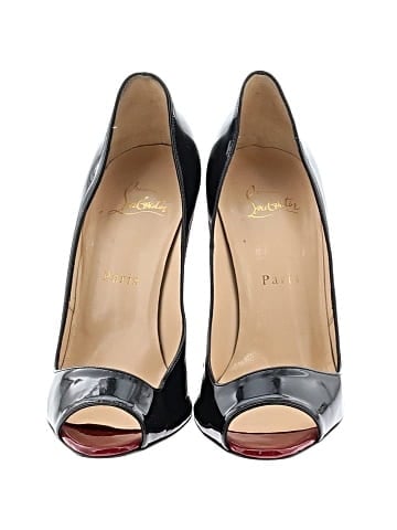 Christian Louboutin D'Orsay Peep Toe125mm Heels (view 2)